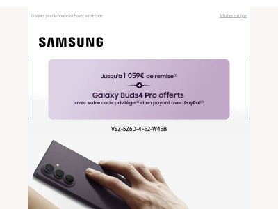 ⚡Z Fold8 Ultra 512Go à 1570€