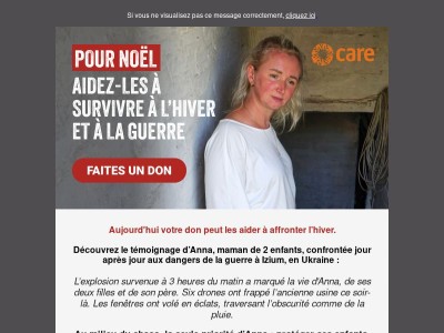 À quelques jours de Noël, ne les oublions pas !