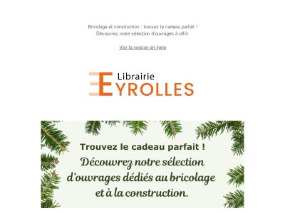 Bricolage et construction : trouvez le cadeau parfait !