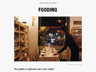 Vous ne savez pas quoi offrir à Noël ?