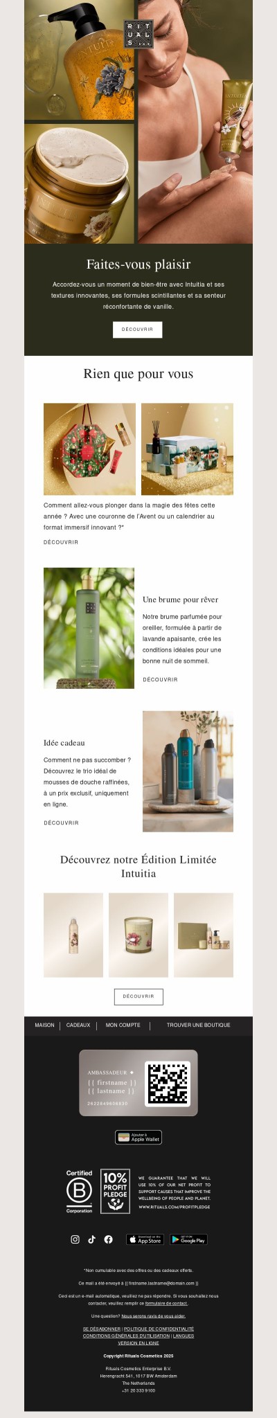 Prenez soin de votre corps et de votre esprit… 💁🏽