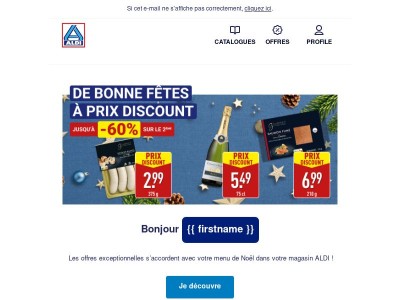 Nos offres exceptionnelles de Noël !