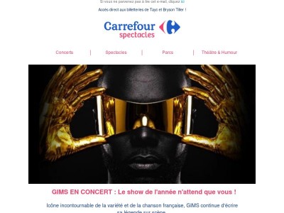 GIMS en concert : Des places encore disponibles ! 🔥


