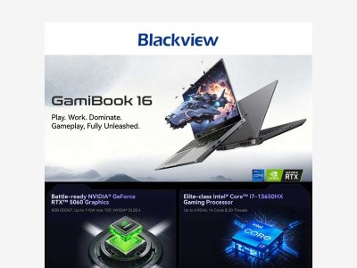 Our Newest 16" 300Hz Blazing-fast Refresh Rate Display Gaming Laptop w/ Premium Metal Design