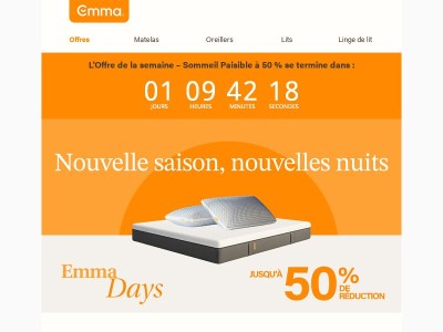 -50 % : fin lundi ⏳