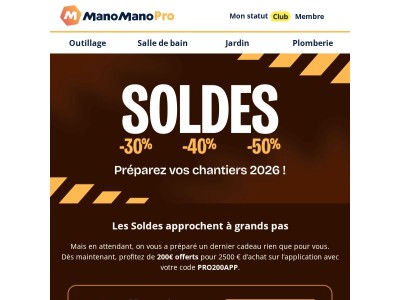 Psst... les Soldes commencent bientôt