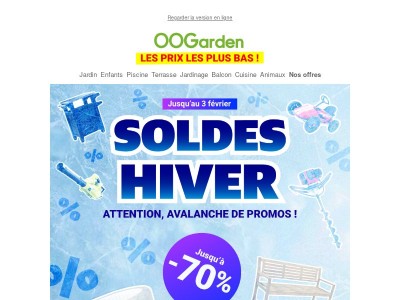 SOLDES : -70 % sur vos produits préférés !