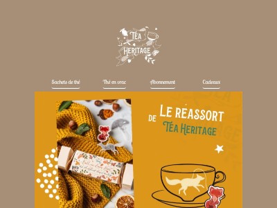 Le retour des instants cocooning signés Tea Heritage ☕️