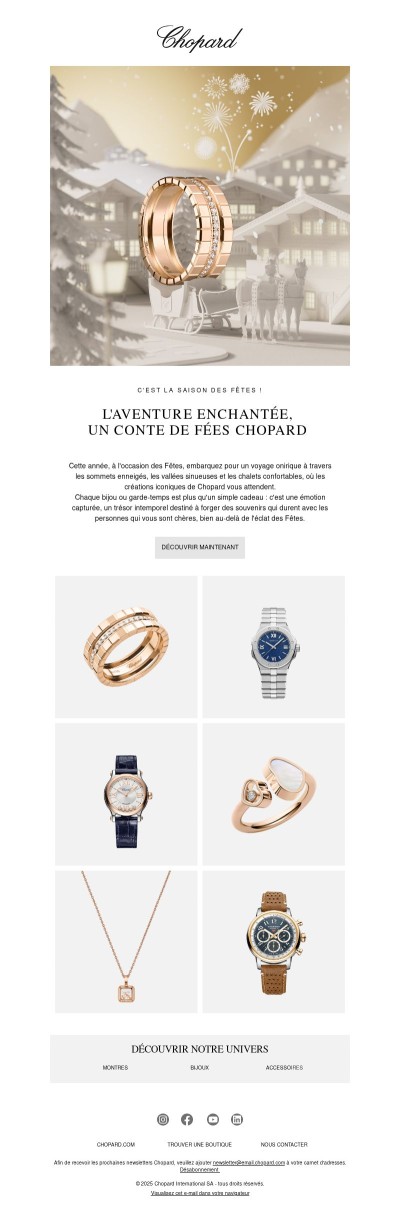 C'est la saison des fêtes !