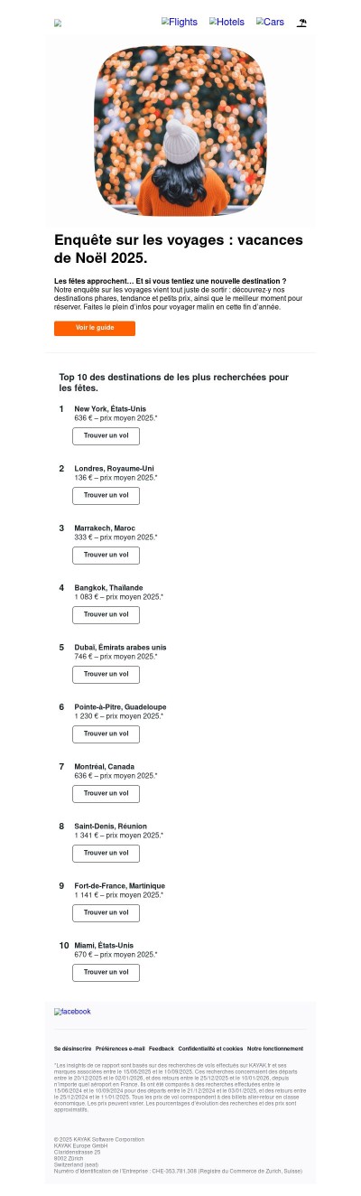 À Noël, changez de décor.