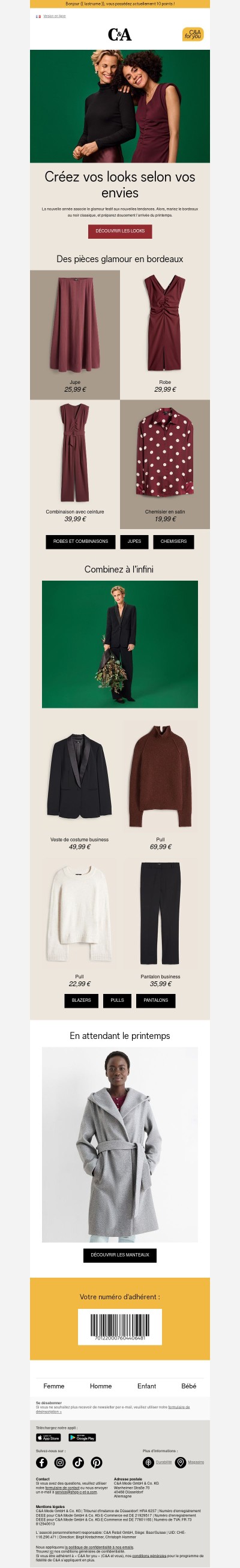 💃 Super tendance pour la nouvelle année !