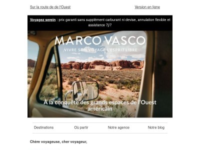 Trois façons de parcourir l’Ouest américain