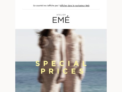 Tout juste arrivé : Les offres les plus hot d'Emè !