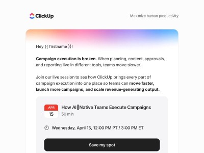 Campaign execution is broken