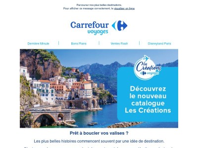 Les Créations Voyages : des vacances pensées pour vous !