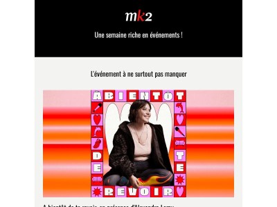 Une semaine riche en événements !