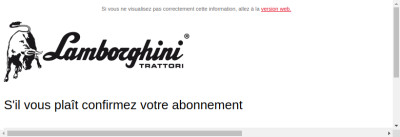 S'il vous plaît confirmez votre abonnement