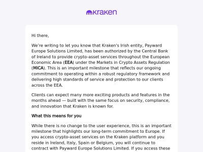 Changes to our Terms of Service