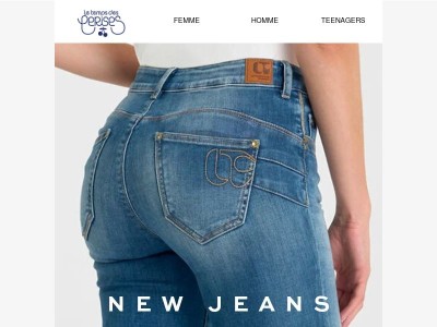 Les nouveaux jeans sont arrivés 👖