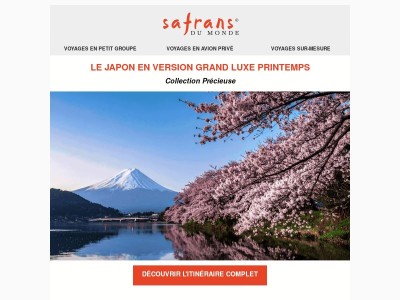Le Japon en Version Grand Luxe Printemps