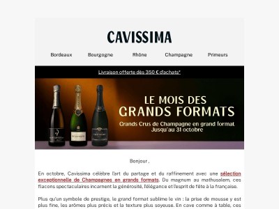 🍷 Grands Crus de Champagne en grand format : Magnum, Double-Magnum , Impérial, Mathusalem