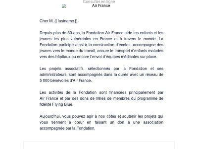 Agir pour la Fondation Air France aux côtés de Thomas Pesquet