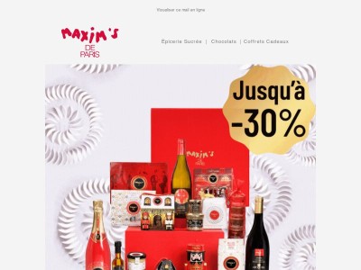 ✨  Profitez des bonnes affaires avec Maxim's !