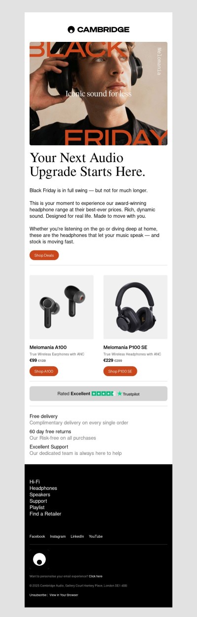 Black Friday won’t last — neither will these headphone deals