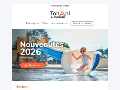 ☀️Découvrez nos nouveautés 2026 !