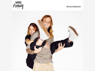 Ton bon Vans Family est prêt​