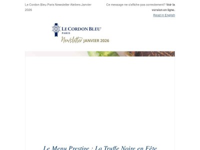 Nouveautés Ateliers janvier 2026