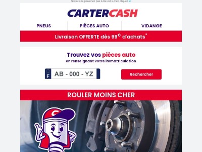 🔧 Freinage : nos pièces auto pour rouler moins cher !
