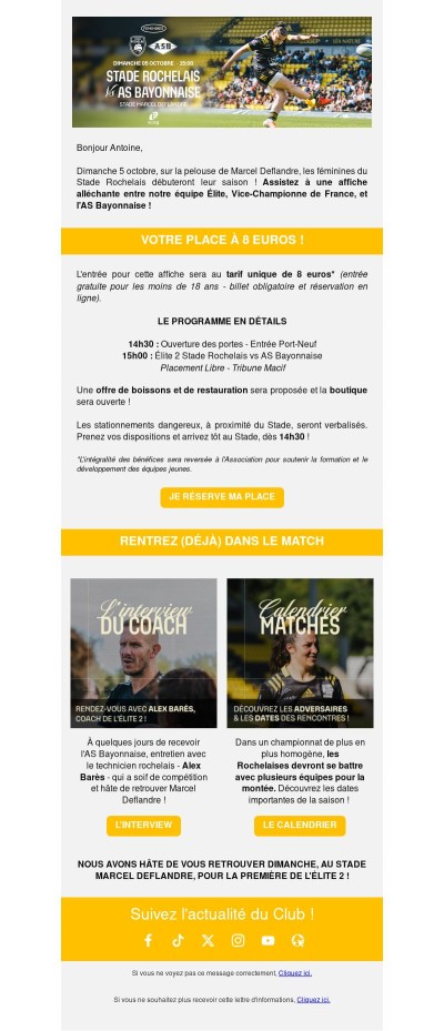 L'Élite féminine débute à Deflandre !