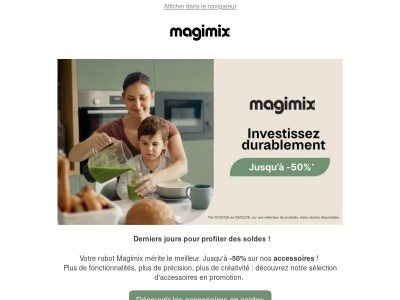 ⏰ Derniers jours pour profiter des soldes !