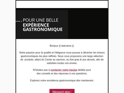 Nous avons la même passion.