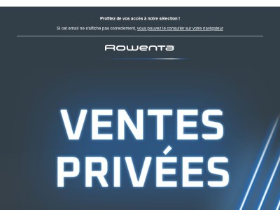 🔥 Votre accès aux ventes privées !