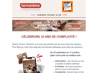 🎁 18 ans de complicité, ça se fête !