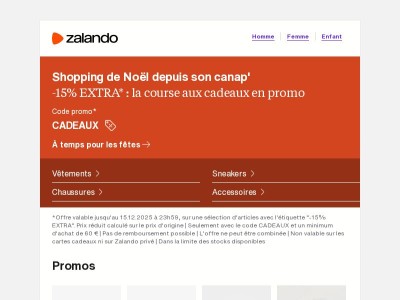  Shopping de Noël depuis son canap'