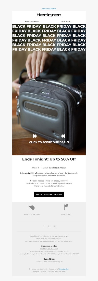 Last Day: Up to 50% Off Ends Tonight