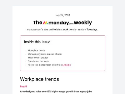 Managing systems instead of work