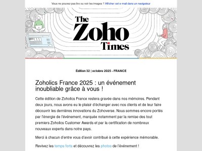Zoho Times : Zoholics 2025, une édition mémorable grâce à vous !   