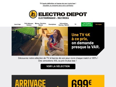 Un quart de finale, ça se regarde en grand ! 📺⚽