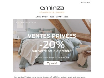 🤩Les Ventes Privées commencent aujourd'hui !