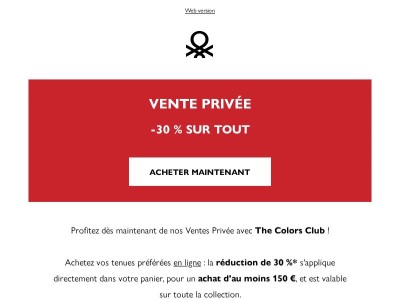 Vente Privée : profitez-en dès maintenant !