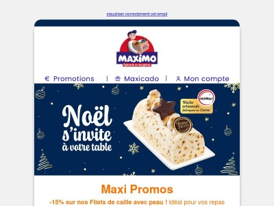 🎅 Maximo, votre complice pour un Noël gourmand