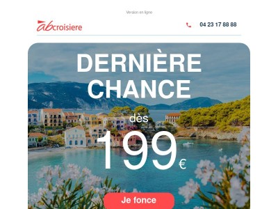 🚨 [DÈS 199€] Derniers départs de septembre !