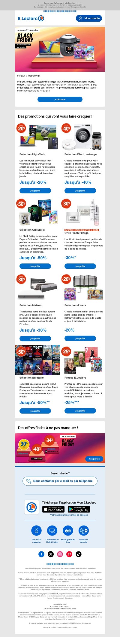 Black Friday : c’est maintenant ou jamais ! 🖤