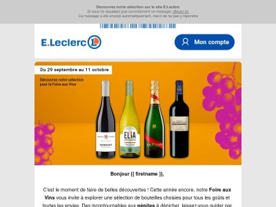 Des pépites à dénicher dans notre Foire aux Vins 🍇