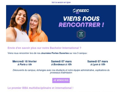 Nos prochaines Journées Portes Ouvertes
