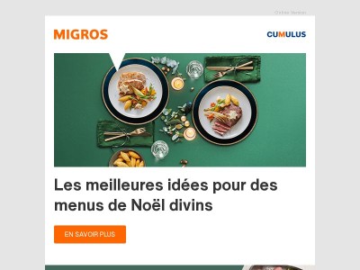 {{ fullname }}, vous cherchez des idées pour votre menu de Noël?
